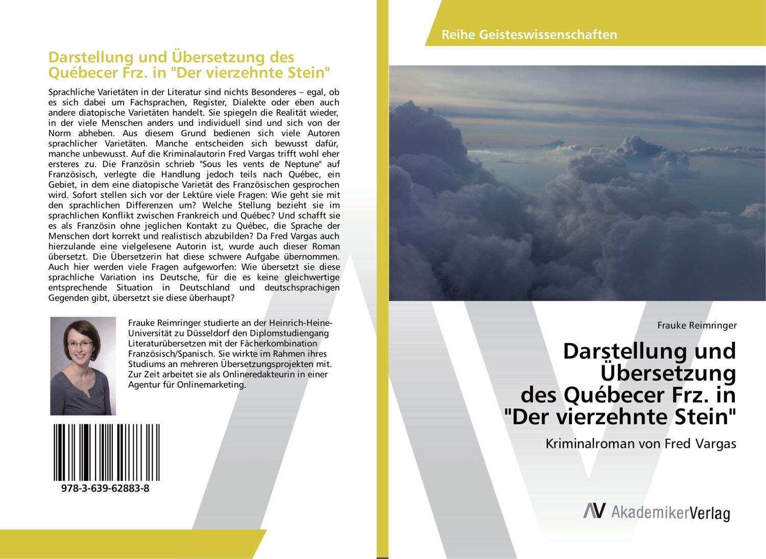 Cover: 9783639628838 | Darstellung und Übersetzung des Québecer Frz. in "Der vierzehnte...