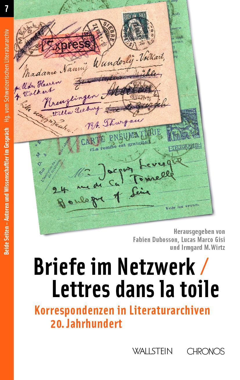 Cover: 9783835339446 | Briefe im Netzwerk / Lettres dans la toile | Fabien Dubosson (u. a.)