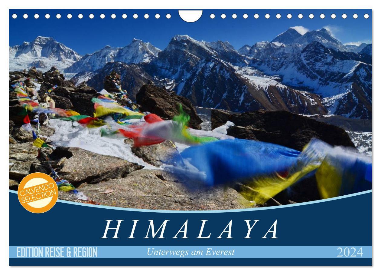 Cover: 9783383453359 | Himalaya (Wandkalender 2024 DIN A4 quer), CALVENDO Monatskalender
