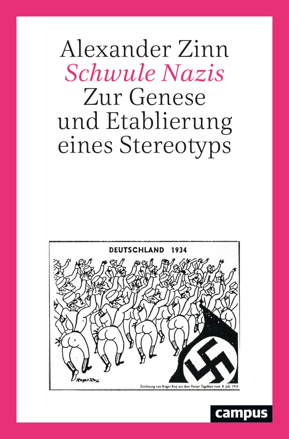 Cover: 9783593519425 | Schwule Nazis | Zur Genese und Etablierung eines Stereotyps | Zinn