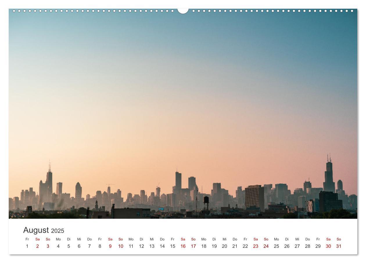 Bild: 9783435060405 | Chicago - Eine einzigartige Stadt. (Wandkalender 2025 DIN A2 quer),...