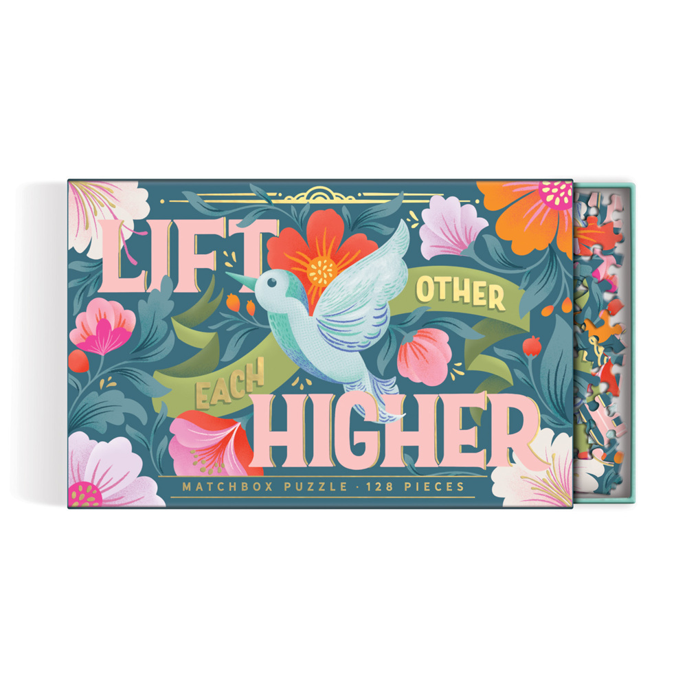 Cover: 9780735372764 | Lift Each Other Higher 128 Piece Matchbox Puzzle | Galison | Spiel