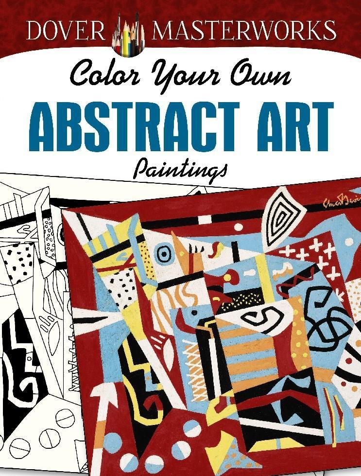 Cover: 9780486833156 | Dover: Masterworks Color Your Own Abstract Art Paintings | Hendler