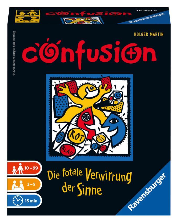 Cover: 4005556267026 | Confusion | Die totale Verwirrung der Sinne | Spiel | Deutsch | 2016