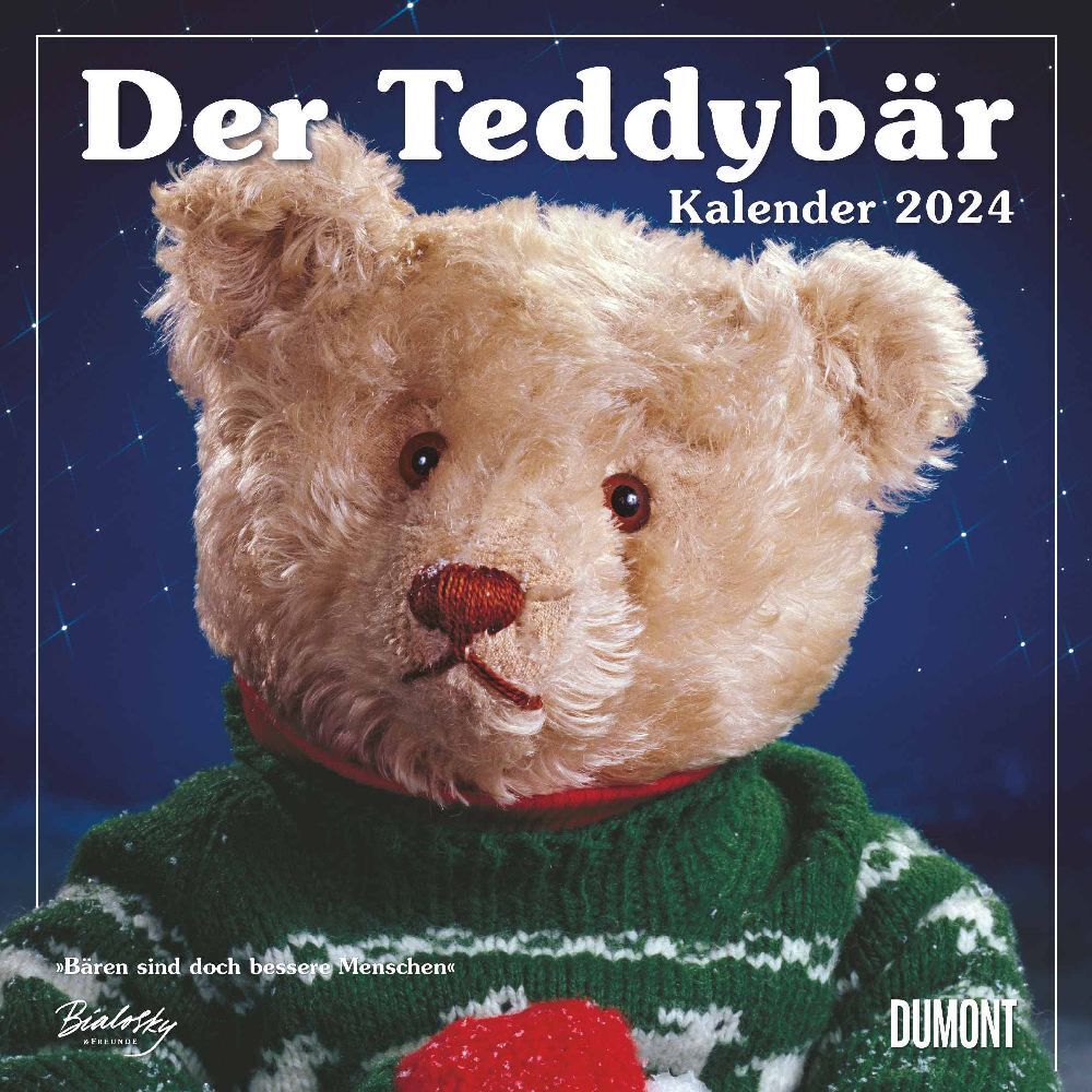 Cover: 4250809650890 | Der Teddybär 2024 - Broschürenkalender - Wandkalender - Format 30 x...