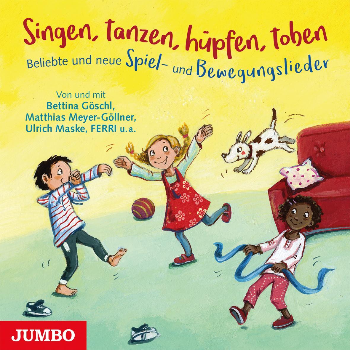 Cover: 9783833741524 | Singen, tanzen, hüpfen, toben. | Audio-CD | Deutsch | 2020 | Jumbo