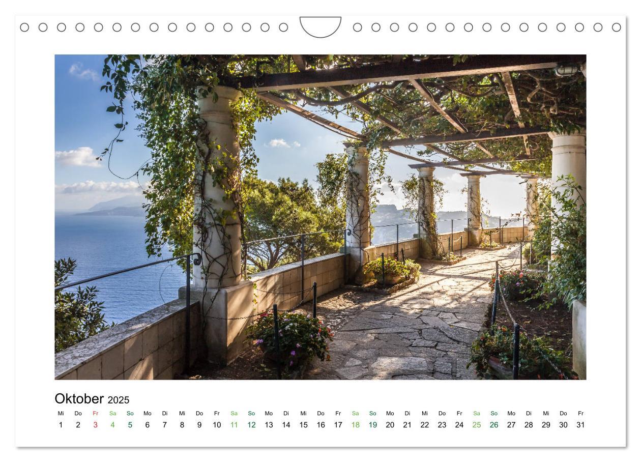 Bild: 9783435458424 | Sehnsuchtsinseln Capri und Ischia (Wandkalender 2025 DIN A4 quer),...