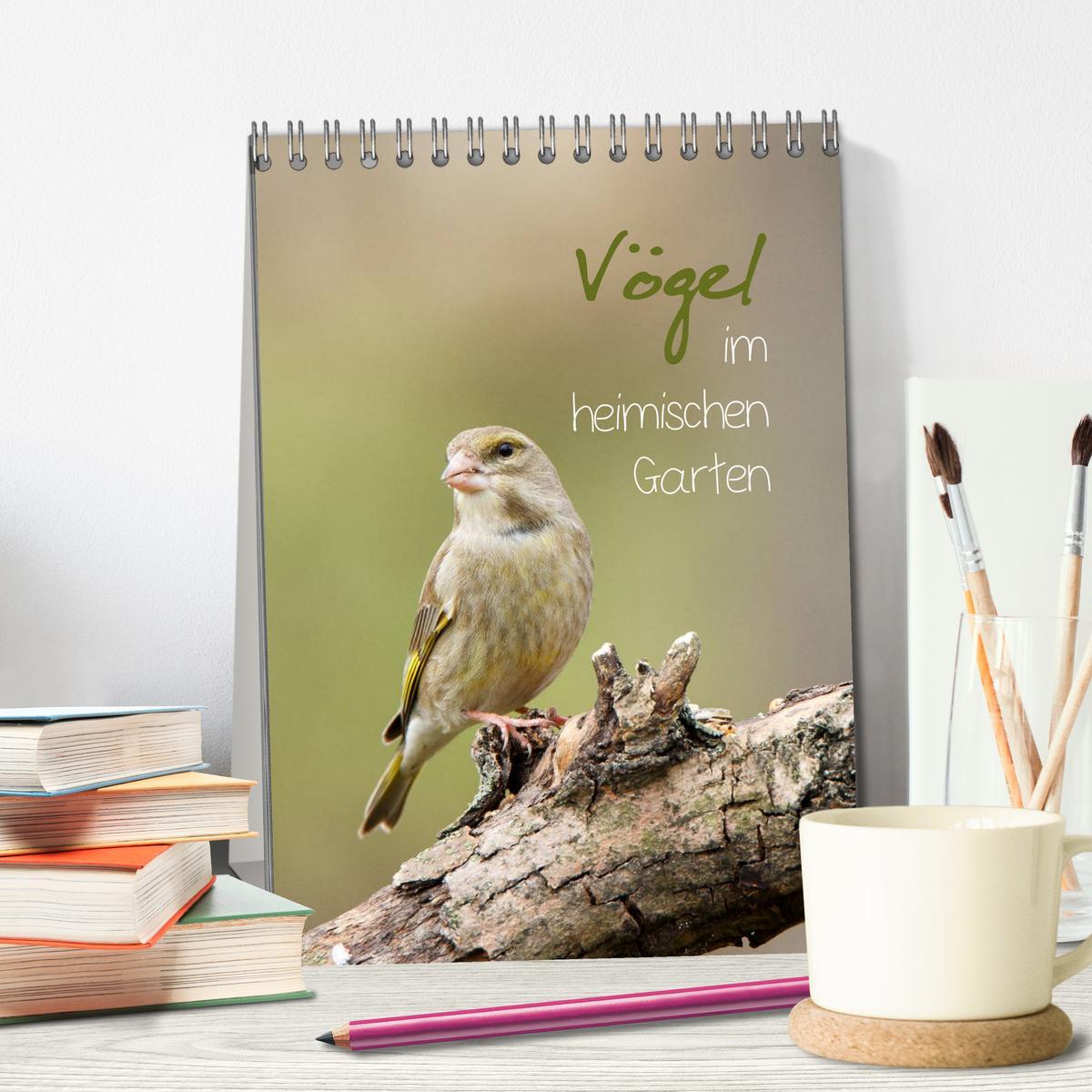 Bild: 9783457007730 | Vögel im heimischen Garten (Tischkalender 2025 DIN A5 hoch),...