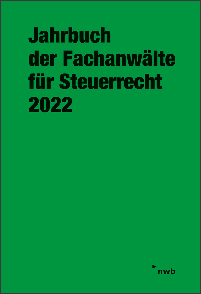 Cover: 9783482655586 | Jahrbuch der Fachanwälte für Steuerrecht 2022 | Arbeitsgemeinschaft