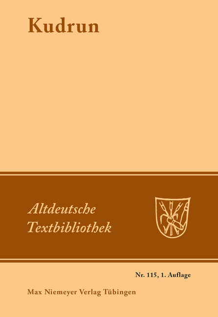 Cover: 9783484202153 | Kudrun | Karl Bartsch (u. a.) | Taschenbuch | Deutsch | 2000