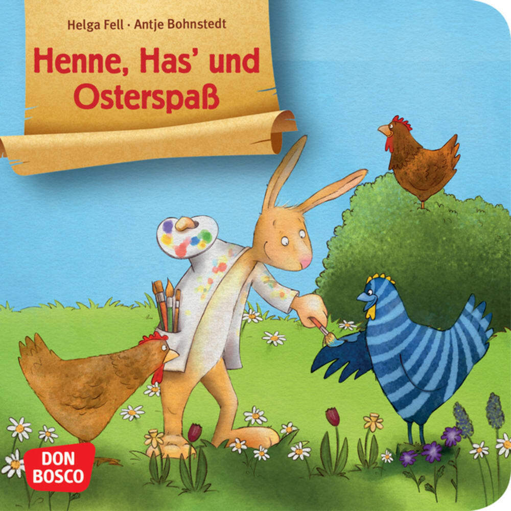 Cover: 9783769824704 | Henne, Has' und Osterspaß. Mini-Bilderbuch. | Helga Fell | Broschüre