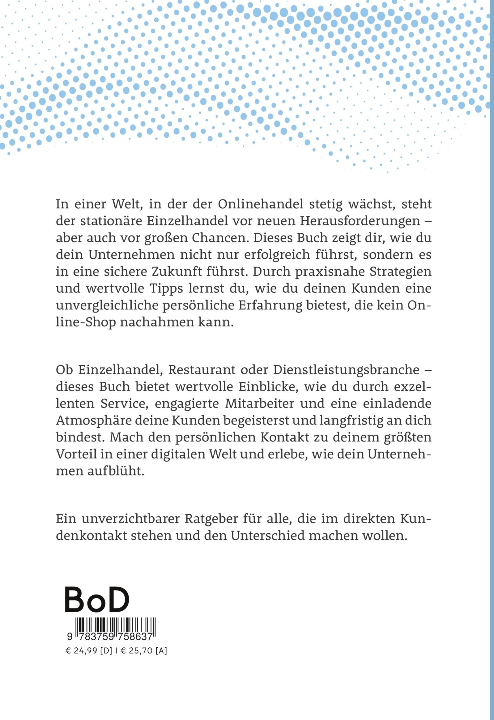 Rückseite: 9783759758637 | Mehr als Verkaufen | Udo Sill | Buch | 260 S. | Deutsch | 2024