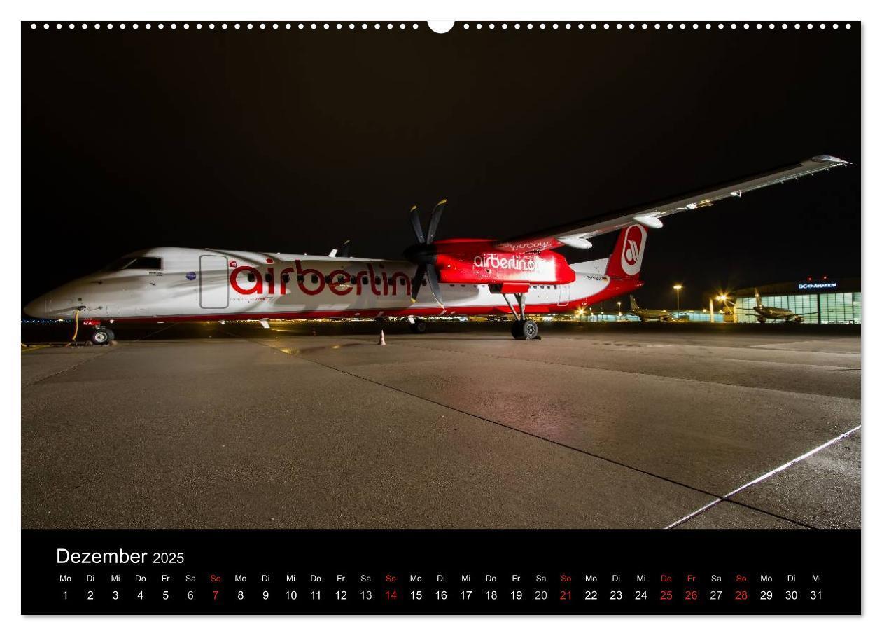 Bild: 9783435722969 | Flugzeuge bei Nacht (hochwertiger Premium Wandkalender 2025 DIN A2...