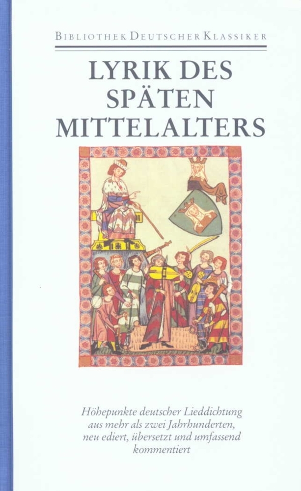 Cover: 9783618662204 | Deutsche Lyrik des späten Mittelalters | Burghart Wachinger | Buch