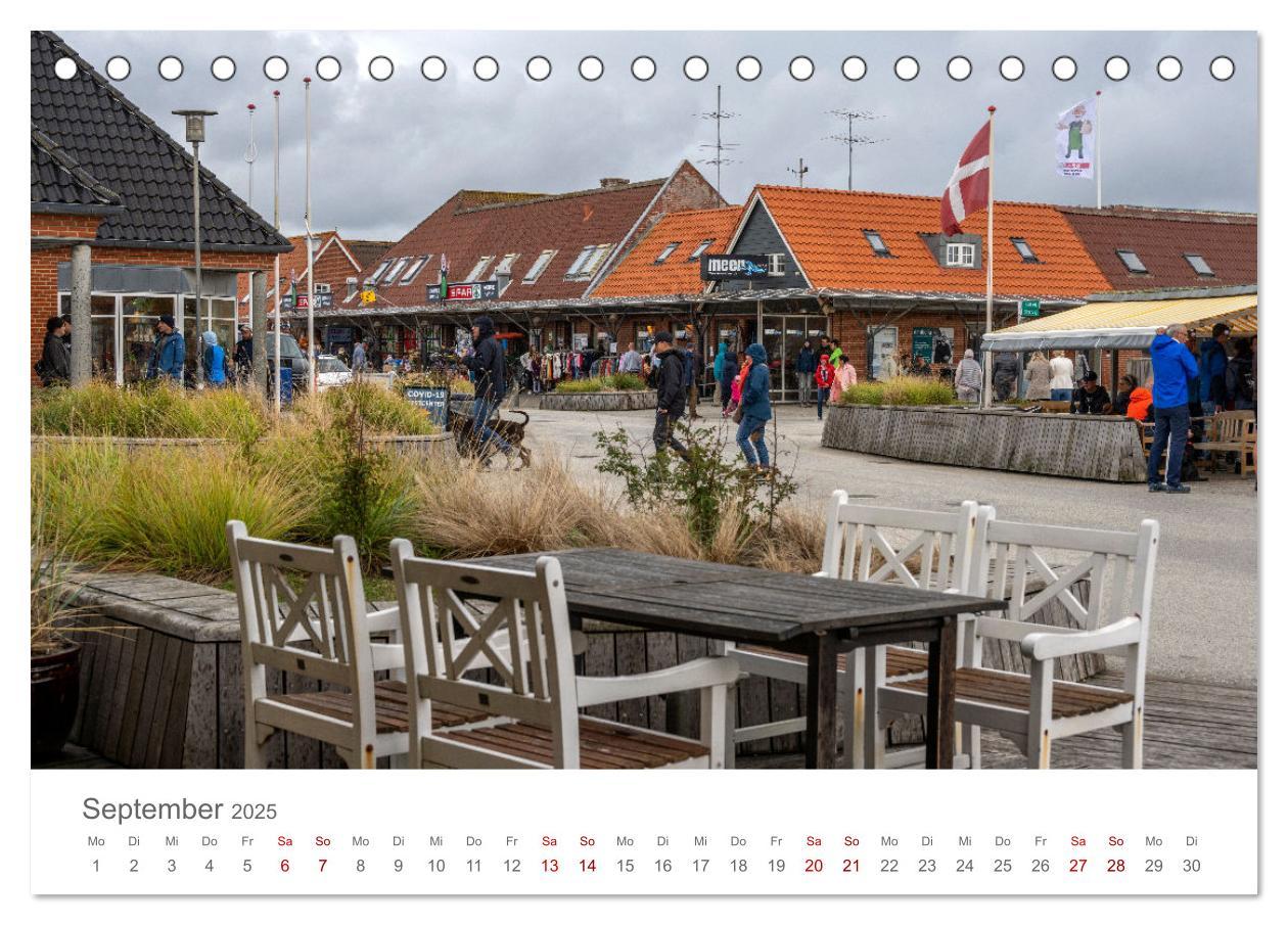 Bild: 9783435021543 | Dänemark - Henne Strand (Tischkalender 2025 DIN A5 quer), CALVENDO...