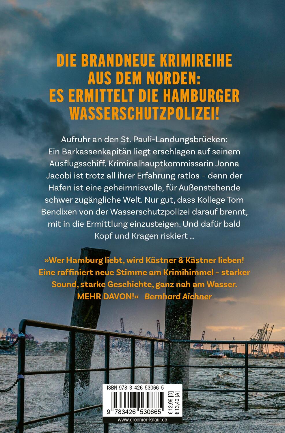 Rückseite: 9783426530665 | Tatort Hafen - Tod an den Landungsbrücken | Kästner &amp; Kästner | Buch