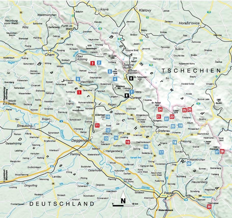 Bild: 9783862468102 | Wanderungen für Langschläfer Bayerischer Wald | Bahnmüller (u. a.)