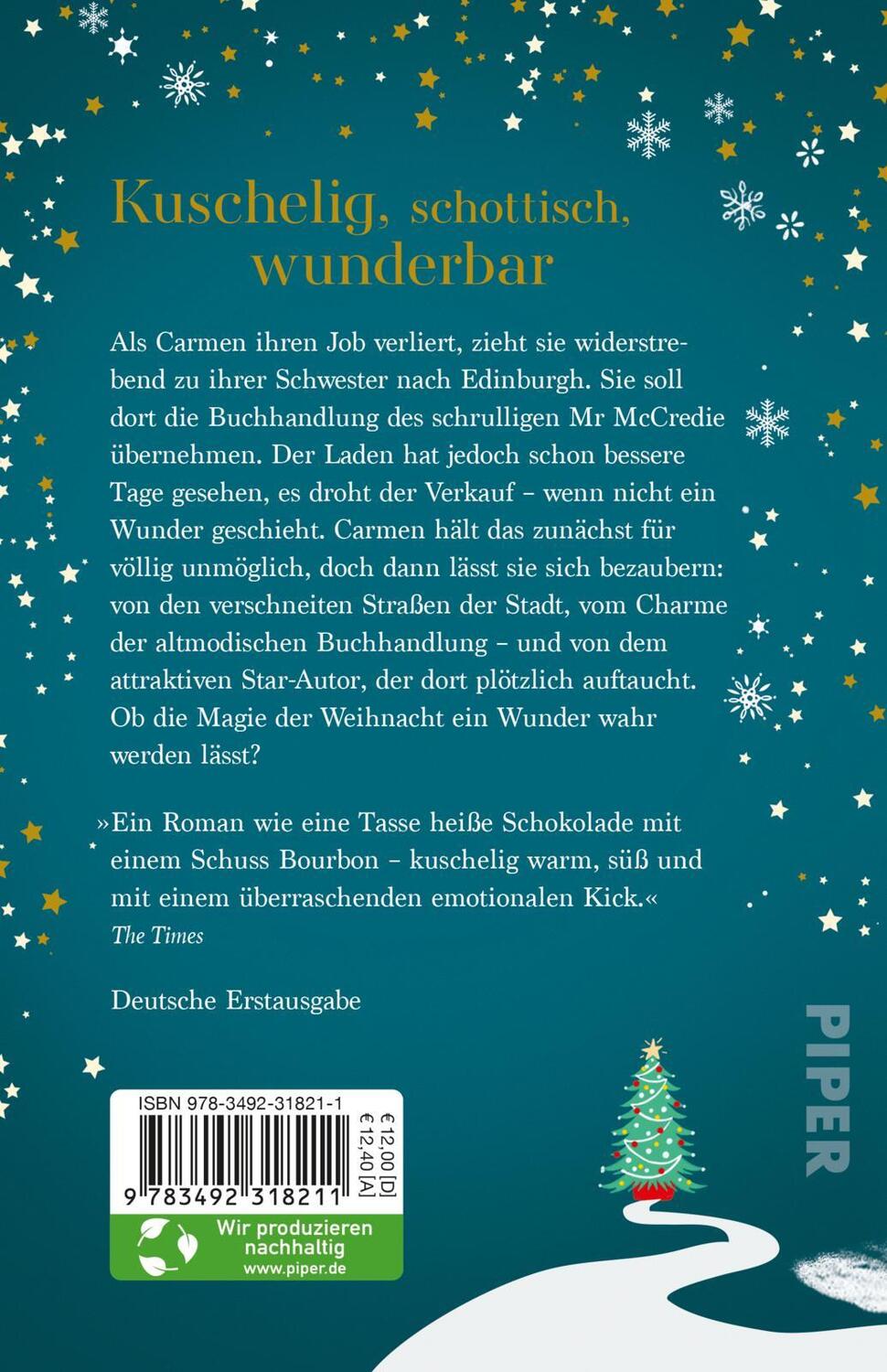 Rückseite: 9783492318211 | Weihnachten in der kleinen Buchhandlung | Jenny Colgan | Taschenbuch