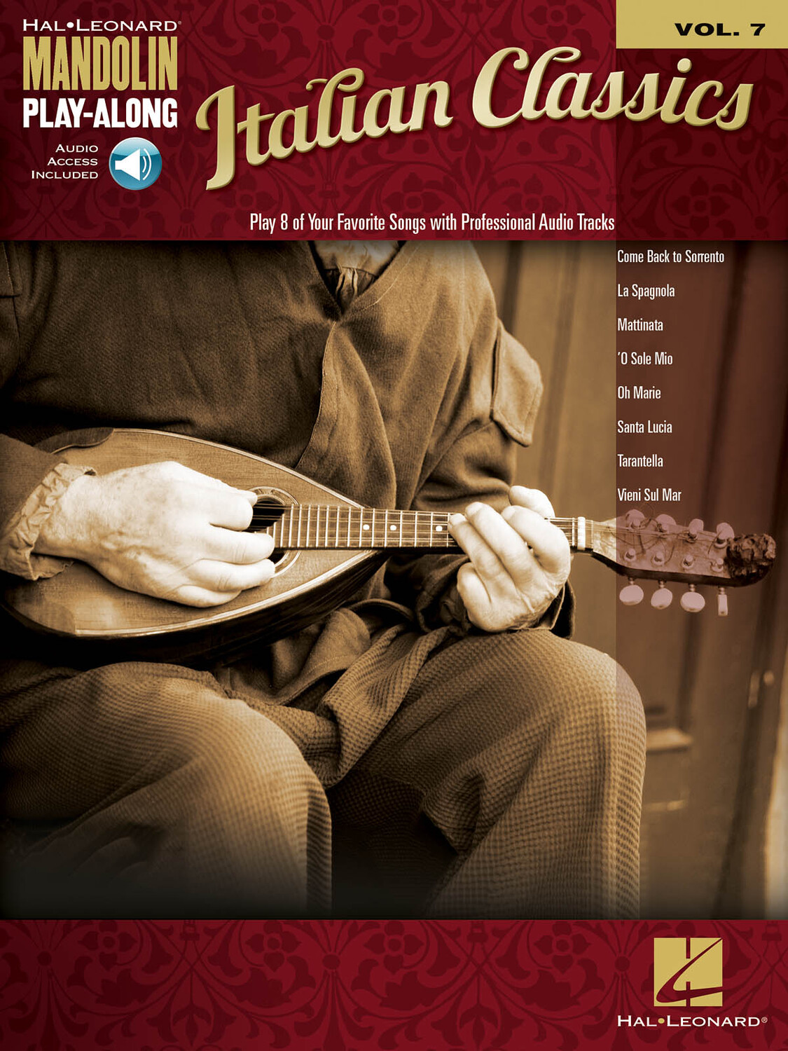 Cover: 884088908683 | Italian Classics | Mandolin Play-Along Volume 7 | Mandolin Play-Along