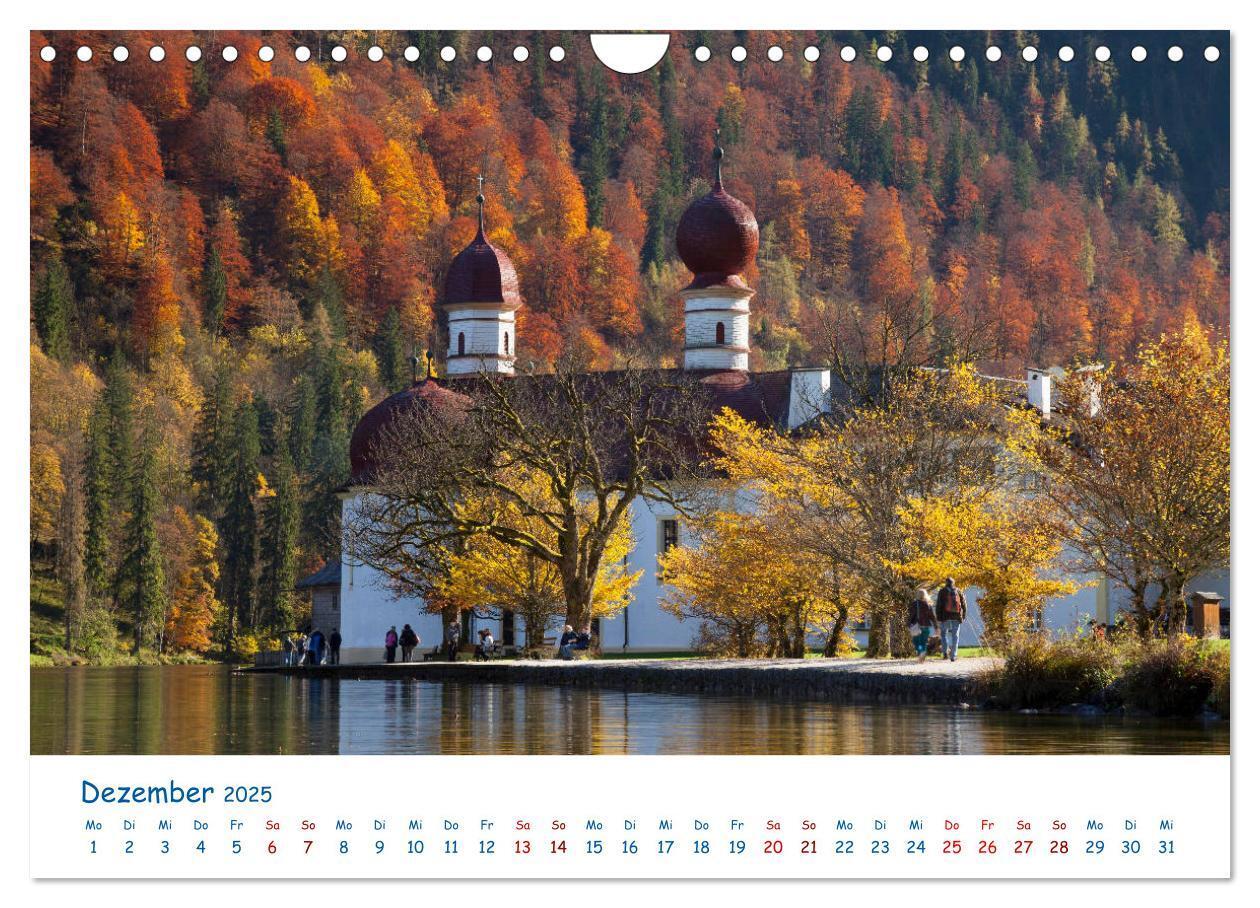 Bild: 9783435185429 | Der Königssee Perle unter dem Watzmann (Wandkalender 2025 DIN A4...