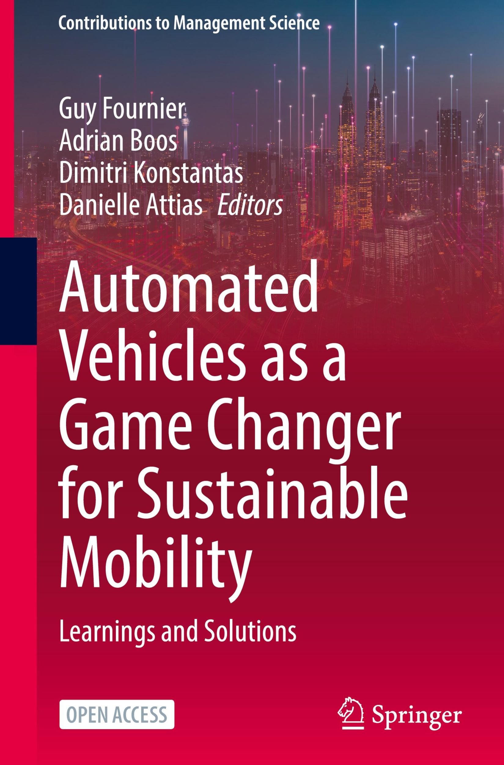 Cover: 9783031616808 | Automated Vehicles as a Game Changer for Sustainable Mobility | Buch