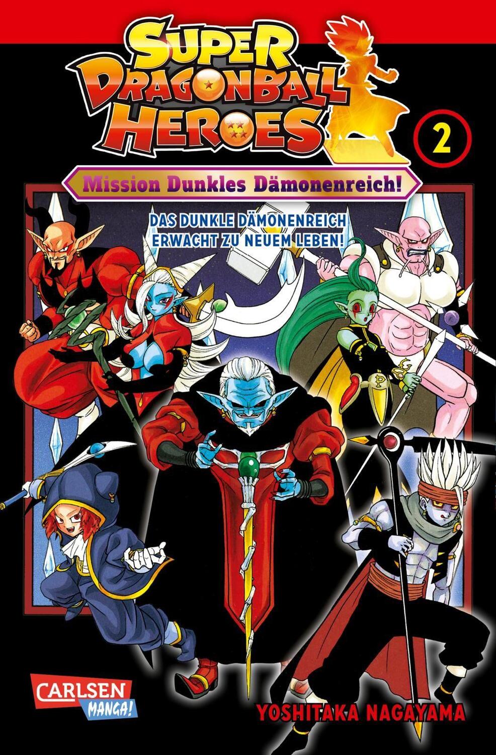 Cover: 9783551779366 | Super Dragon Ball Heroes 2 | Mission: Dunkles Dämonenreich! | Nagayama