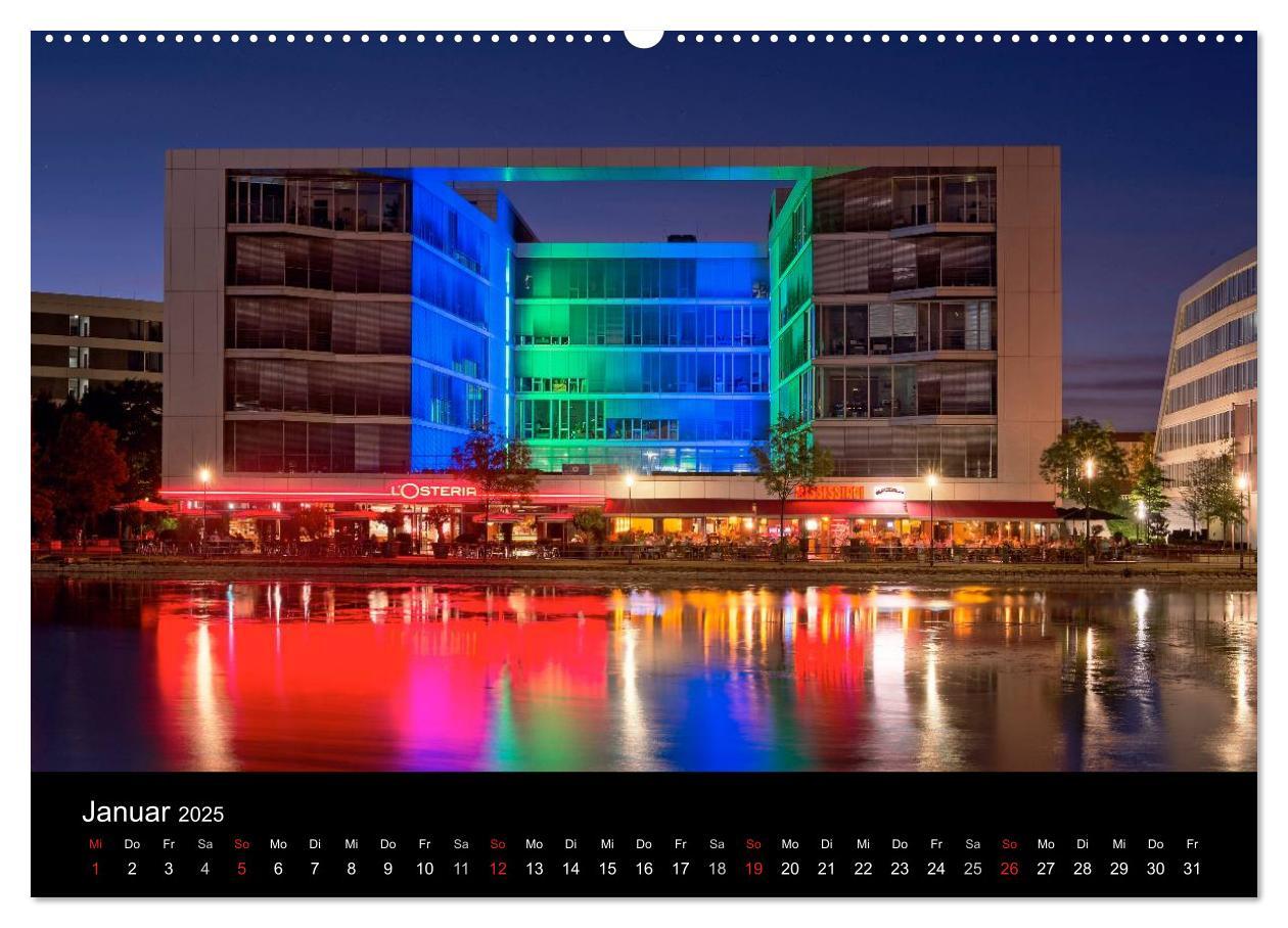 Bild: 9783435546930 | Duisburgs Nächte (Wandkalender 2025 DIN A2 quer), CALVENDO...