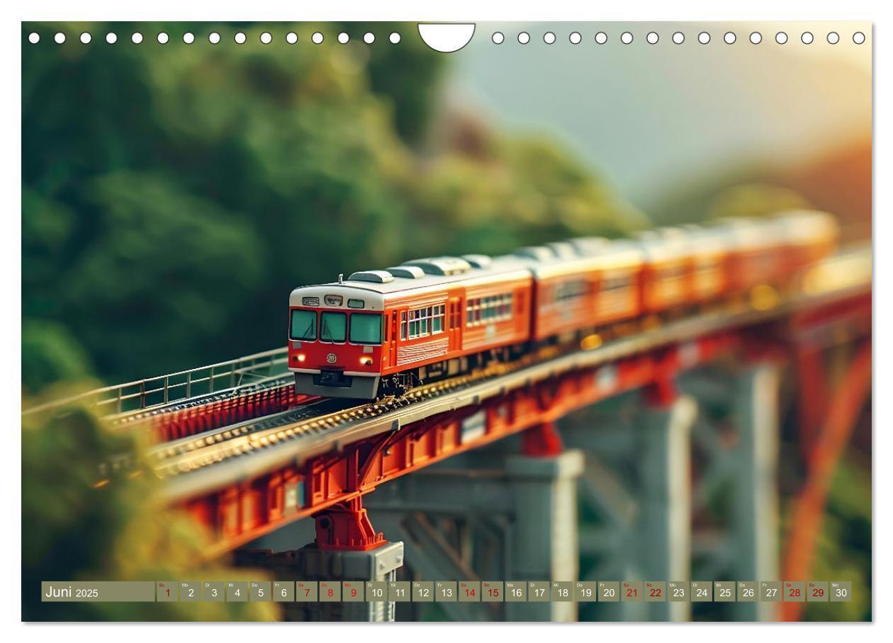 Bild: 9783435927562 | Miniaturwelt Eisenbahn - Zug um Zug ins Abenteuer (Wandkalender...