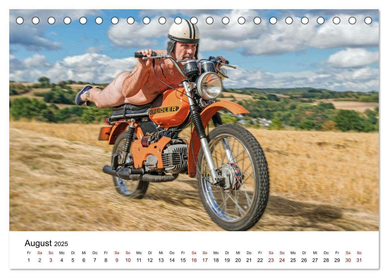 Bild: 9783383811791 | Wilde50er (Tischkalender 2025 DIN A5 quer), CALVENDO Monatskalender