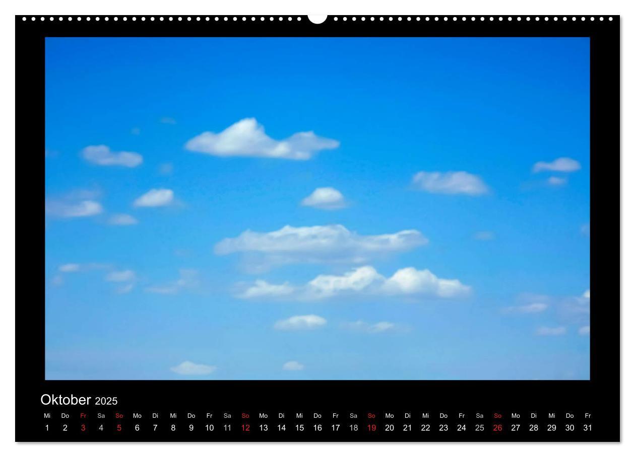 Bild: 9783435831715 | Wolkenbilder (hochwertiger Premium Wandkalender 2025 DIN A2 quer),...