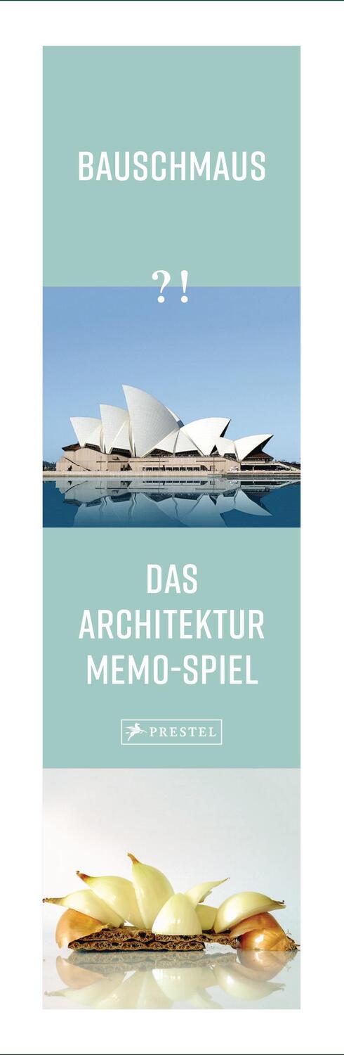 Cover: 4250938900002 | Bauschmaus - Das Architektur-Memo-Spiel (Spiel) | Limited Edition