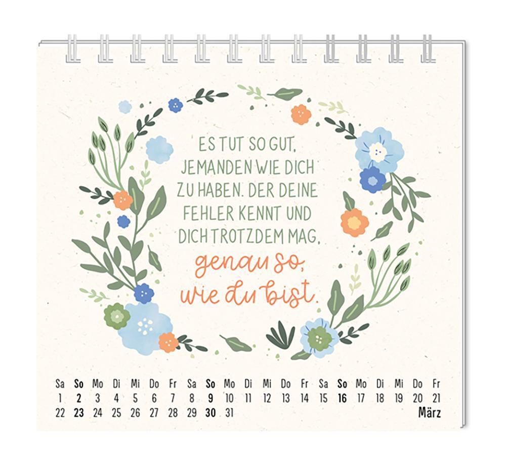 Bild: 9783986361327 | Mini-Kalender 2025 Du bist wundervoll | Mini-Kalender | Original