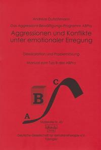 Cover: 9783871593451 | Aggressionen und Konflikte unter emotionaler Erregung | Dutschmann