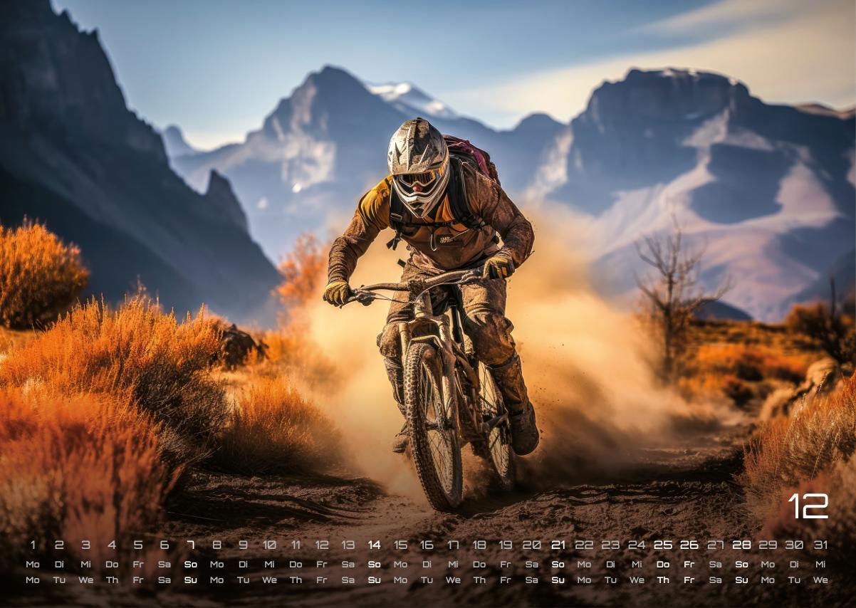 Bild: 9783986734138 | MTB Mountainbike - 2025 - Kalender DIN A3 | GP-Fever.de | Kalender