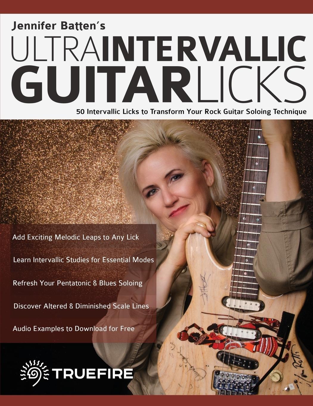 Cover: 9781789332452 | Jennifer Batten's Ultra-Intervallic Guitar Licks | Batten (u. a.)