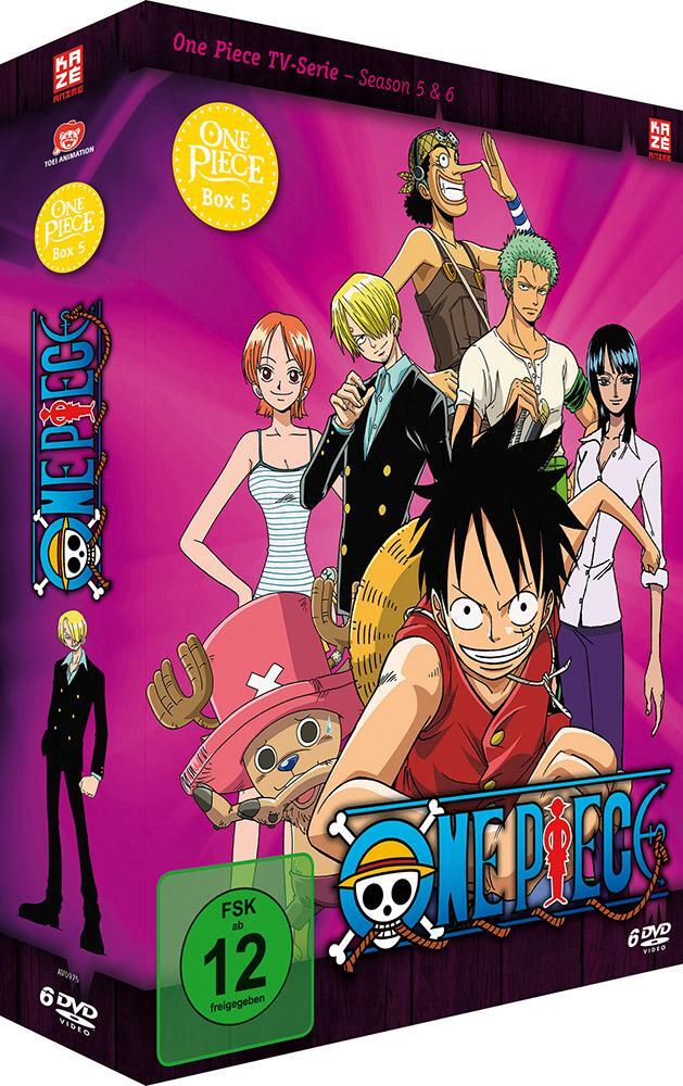 Cover: 7640105239986 | One Piece | Die TV Serie / Box 5 | Eiichiro Oda (u. a.) | DVD | 1999