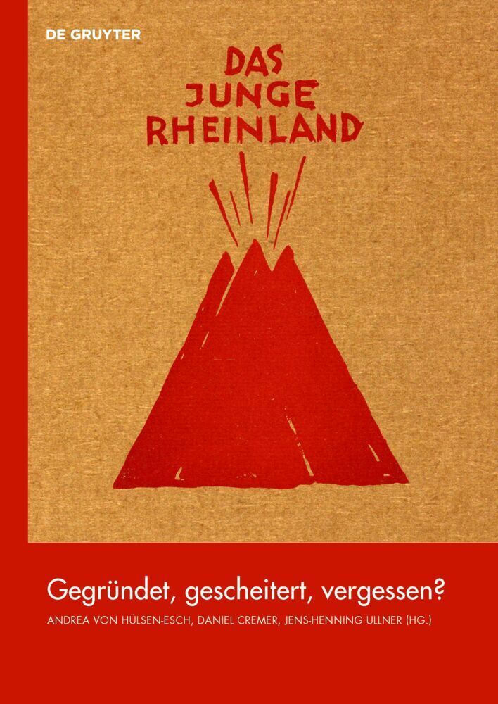 Cover: 9783110737707 | Das Junge Rheinland | Gegründet, gescheitert, vergessen? | Buch | 2021