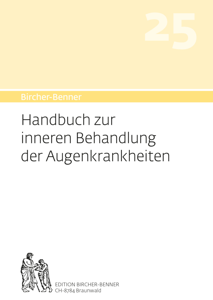 Cover: 9783906089362 | Bircher-Benner Handbuch 25 zur inneren Behandlung der Augenkrankheit