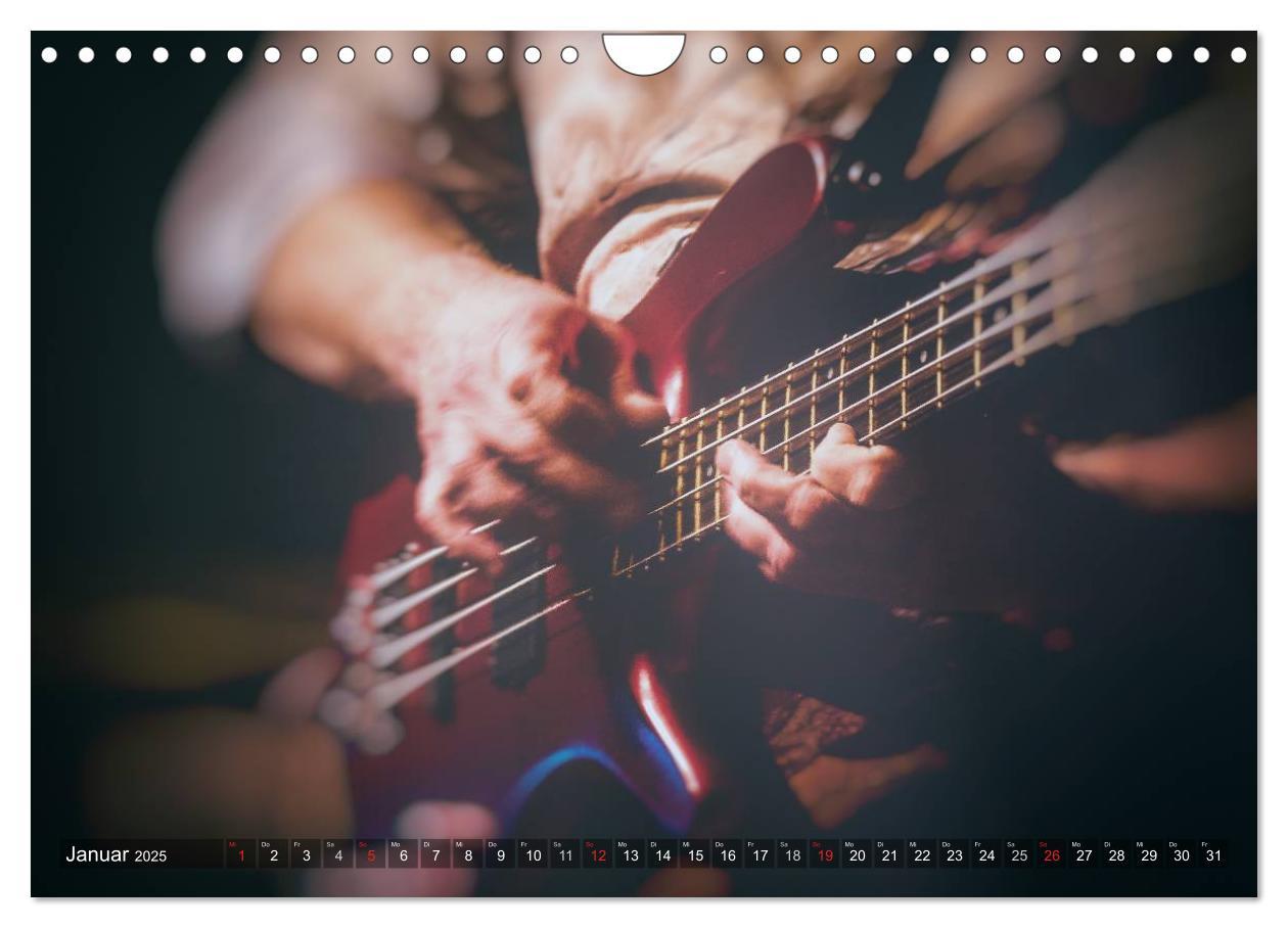 Bild: 9783435574384 | Gitarren - Live (Wandkalender 2025 DIN A4 quer), CALVENDO...