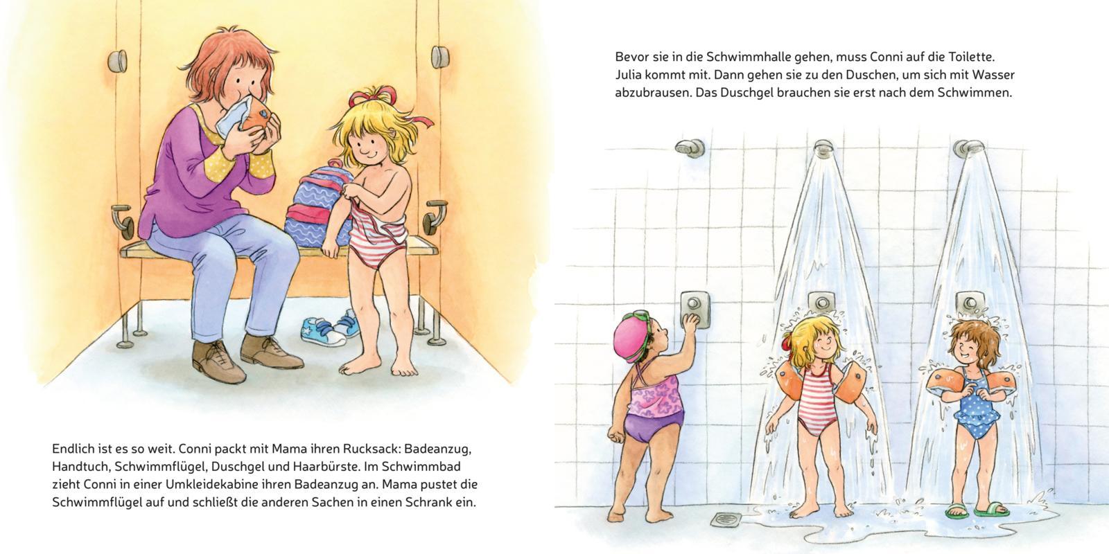 Bild: 9783551084163 | Conni macht das Seepferdchen (Neuausgabe) | Liane Schneider | Lesemaus