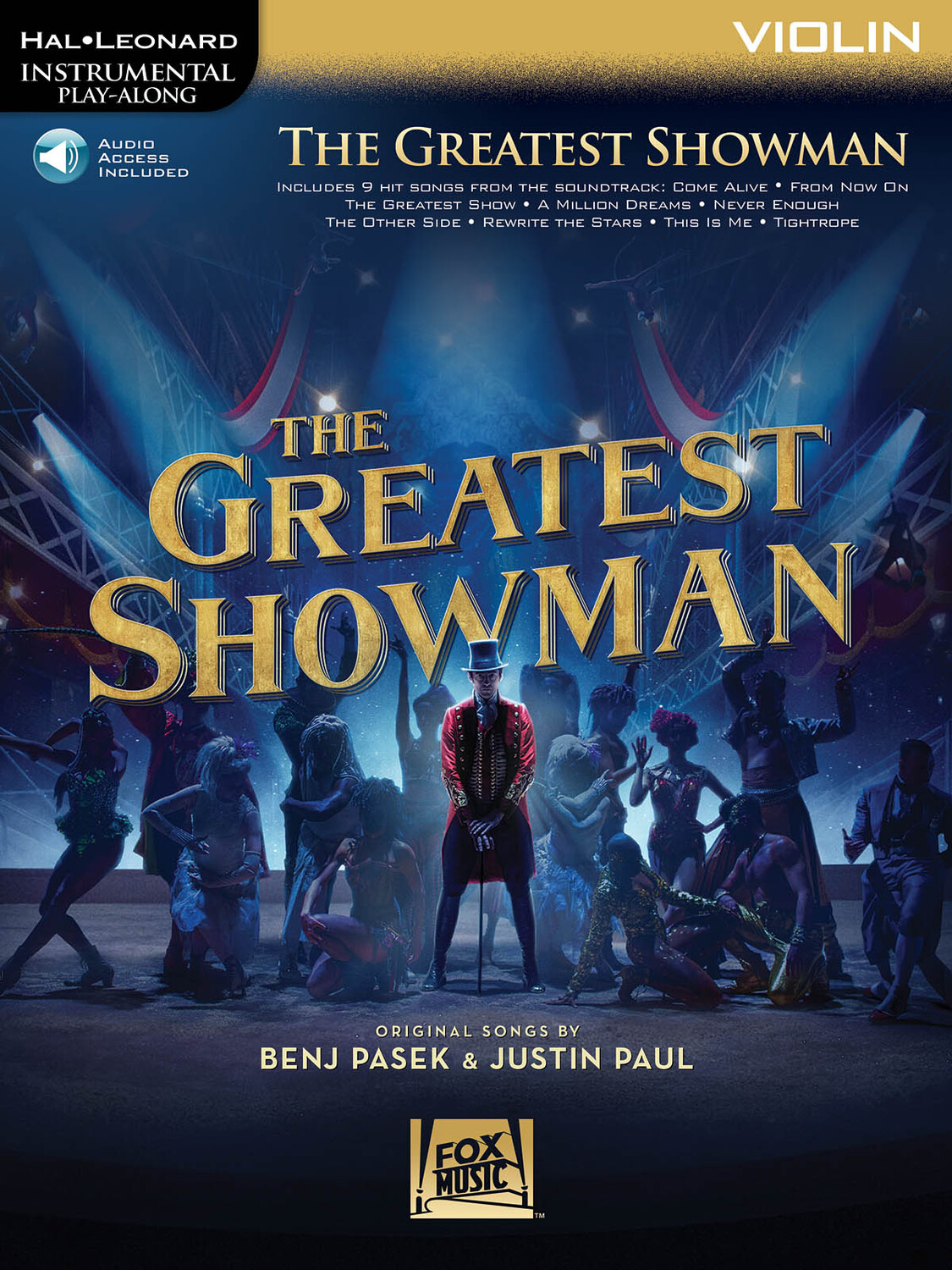 Cover: 888680749842 | The Greatest Showman | Instrumental Play-Along | Paul | 2018
