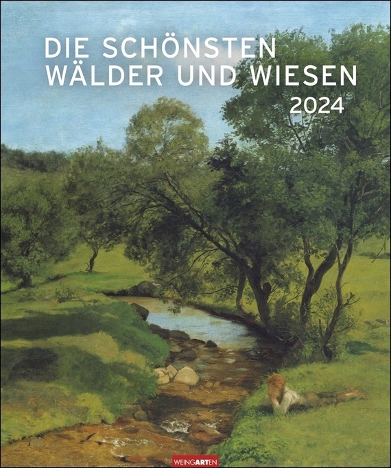 Cover: 9783840084973 | Die schönsten Wälder und Wiesen. Kalender 2024. Kunstvoller...