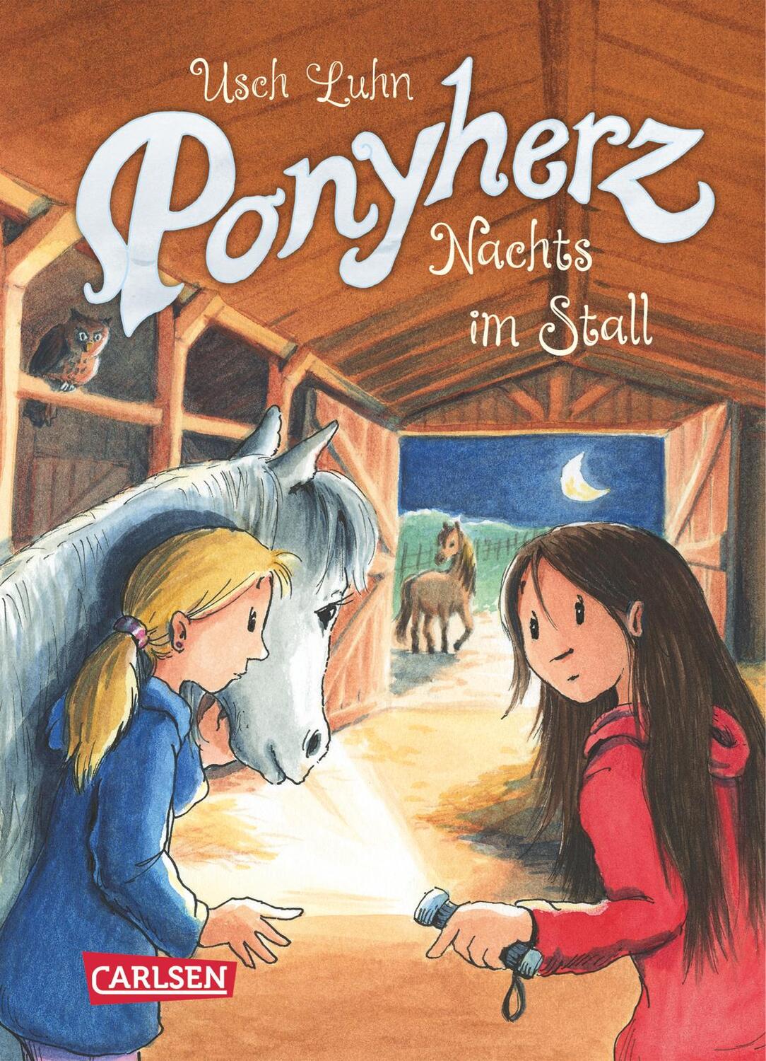 Cover: 9783551652560 | Ponyherz 06: Nachts im Stall | Usch Luhn | Buch | Ponyherz | 128 S.