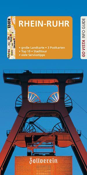 Cover: 9783961414277 | GO VISTA: Reiseführer Rhein-Ruhr | Mit Faltkarte und 3 Postkarten
