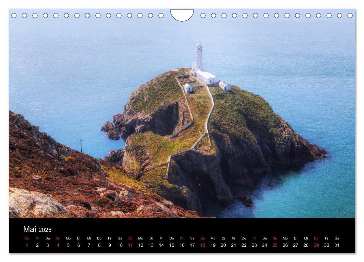 Bild: 9783435545094 | Wales (Wandkalender 2025 DIN A4 quer), CALVENDO Monatskalender | Kruse