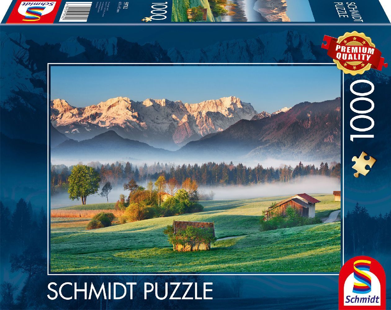 Cover: 4001504597627 | Garmisch Partenkirchen, Murnauer Moos | Puzzle Standard 1.000 Teile