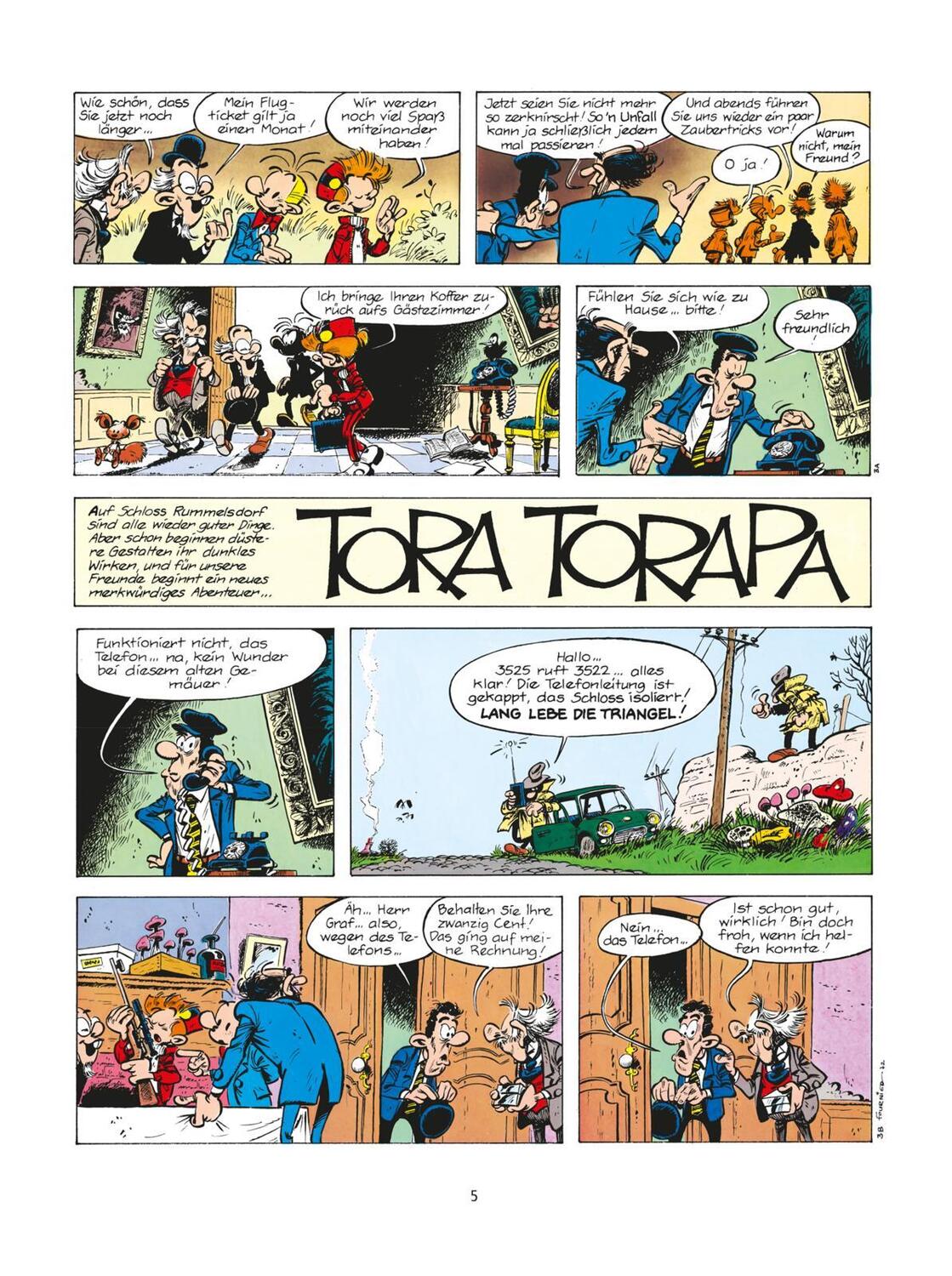 Bild: 9783551772213 | Spirou und Fantasio 21. Tora Torapa | Andre. Franquin | Taschenbuch