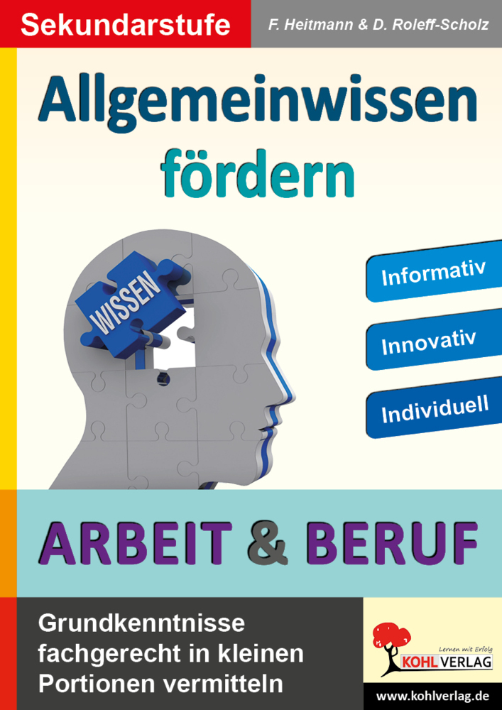 Cover: 9783966240390 | Allgemeinwissen fördern ARBEIT & BERUF | Friedhelm Heitmann (u. a.)