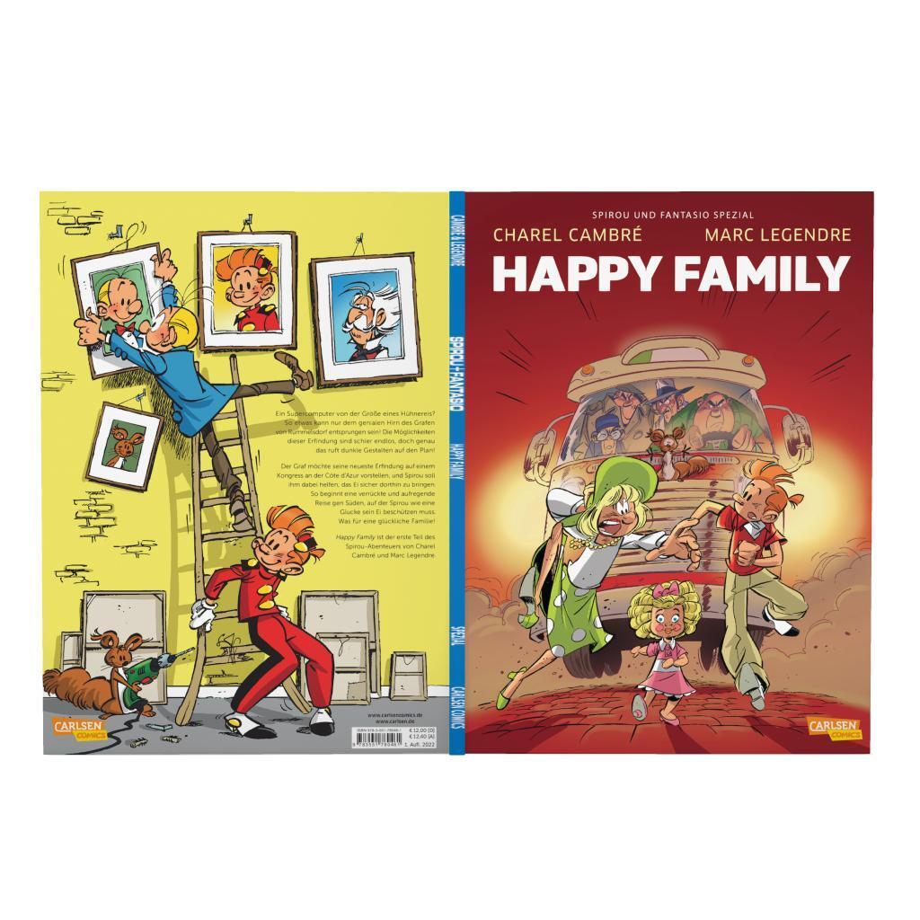 Bild: 9783551780461 | Spirou und Fantasio Spezial 35: Happy Family | Marc Legendre | Buch