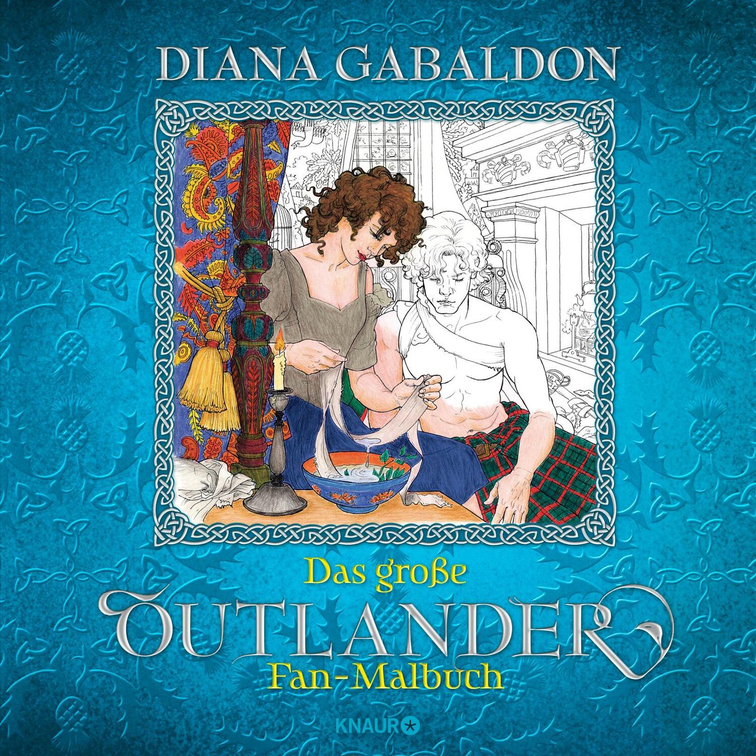 Cover: 9783426519776 | Das große Outlander Fan-Malbuch | Diana Gabaldon | Taschenbuch | 96 S.